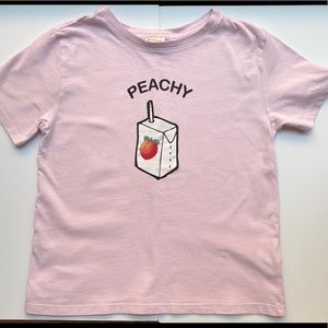 Girls Peachy Graphic Tee